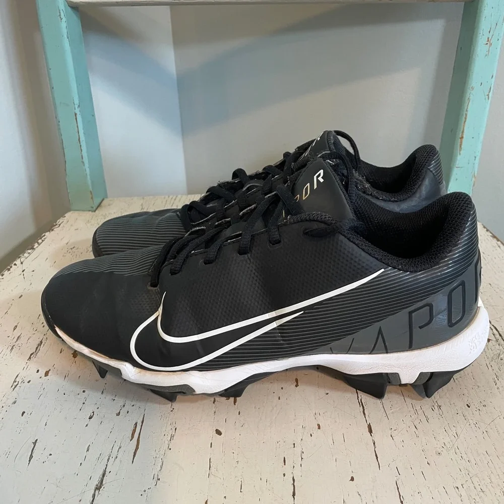 Nike Vapor Ultrafly 3 Keystone Kids Baseball Cleats 6Y Black CZ4984-009 READ - Picture 5 of 10